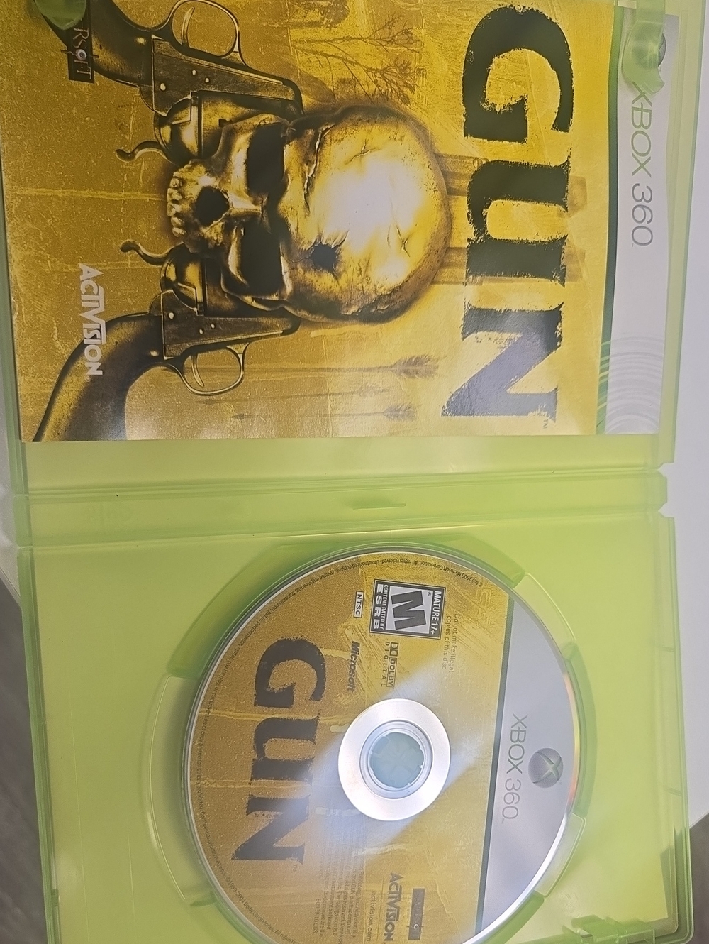 Xbox 360 Game GUN (Yellow) - Picture 3 of 3
